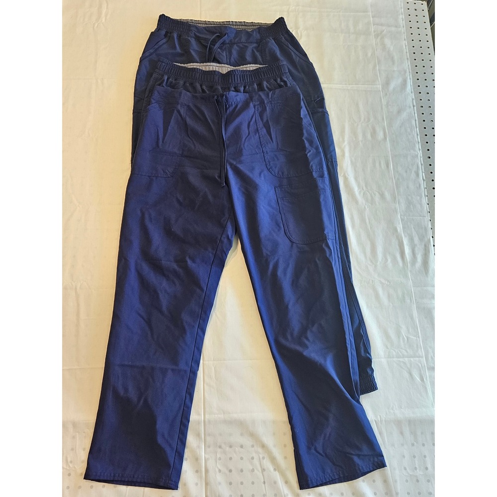 Scrubstar Indigo Scrub Pants Set of 3‎ Large
